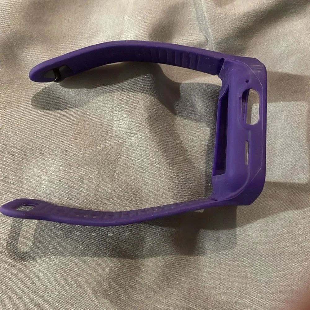 Kurio watch strap Purple Silicone for Smartwatch.